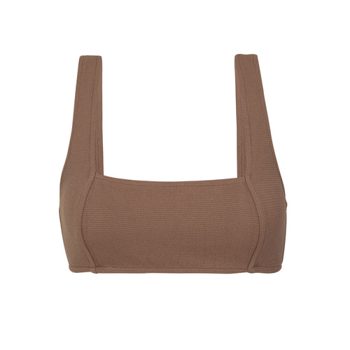 Product Front: Rio De Sol Soutien Top Sand-Cappuccino Mary