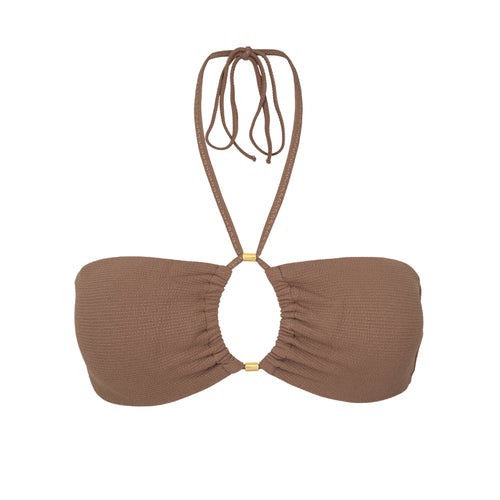 Product Front: Rio De Sol Soutien Top Sand-Cappuccino Tayra