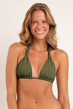 Carregar imagem no visualizador da galeria, Gallery: Rio De Sol Soutien Top Shimmer-Croco Mel
