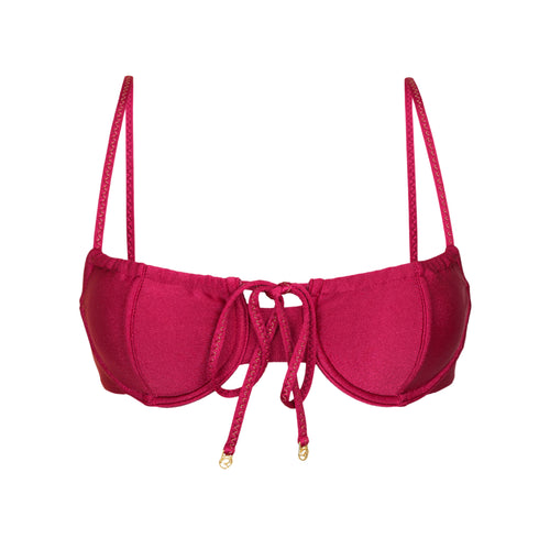 Product Front: Rio De Sol Soutien Top Shimmer-Desejo Balconet-Tie