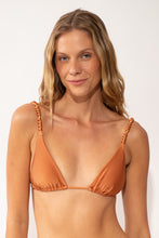 Carregar imagem no visualizador da galeria, Gallery: Rio De Sol Soutien Top Shimmer-Nocciola Lia-Noa
