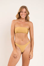 Carregar imagem no visualizador da galeria, Top Fluity-Dourado Bandeau-Reto
