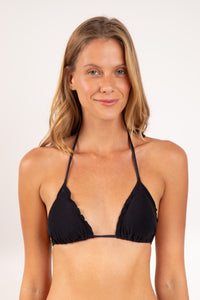 Top Malibu-Black Frufru