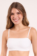 Carregar imagem no visualizador da galeria, Top Memphis-White Bandeau-Reto
