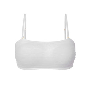 Top Memphis-White Bandeau-Reto
