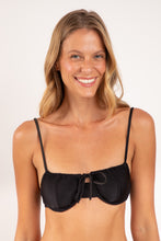 Carregar imagem no visualizador da galeria, Top Shimmer-Black Balconet-Tie
